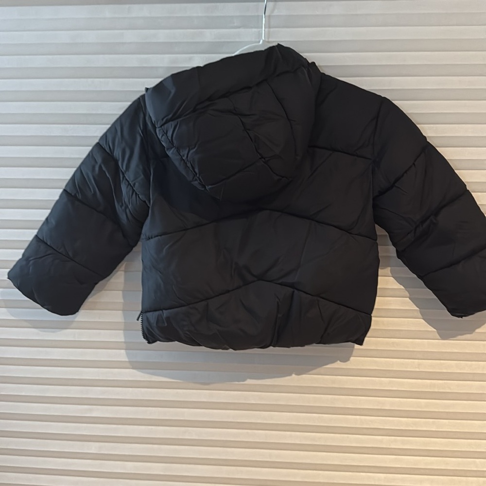 Zara black puffer jacket size 6 - Picture 3 of 4